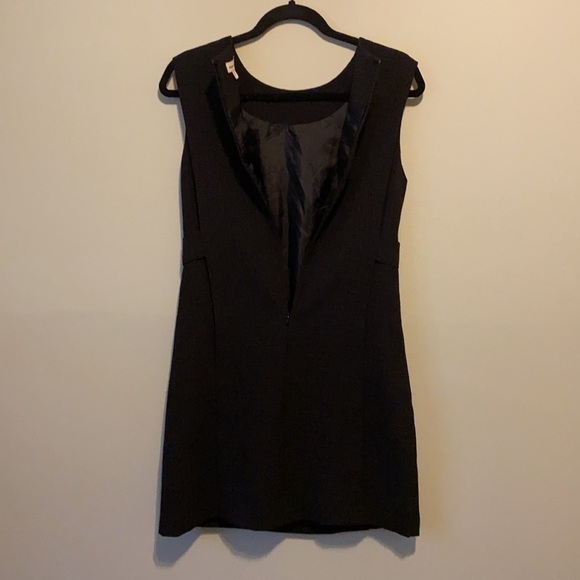 Silence + Noise Urban Black Fitted A-Line Dress 0 - Picture 7 of 12